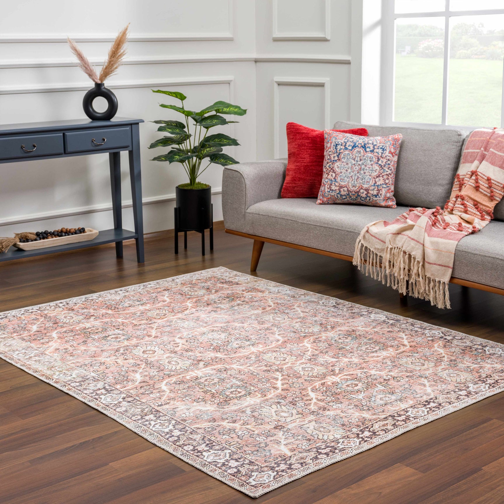 Bian Washable Area Rug - Clearance - Ornate Home