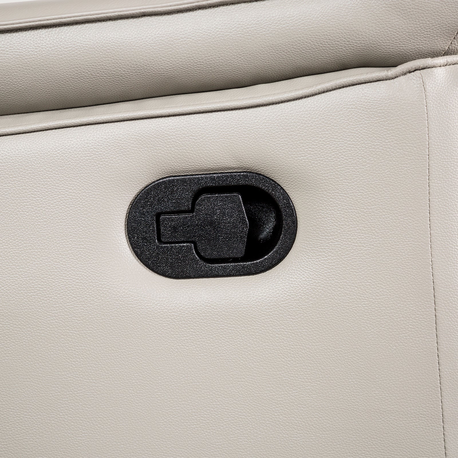 Bienne Taupe Recliner - Ornate Home