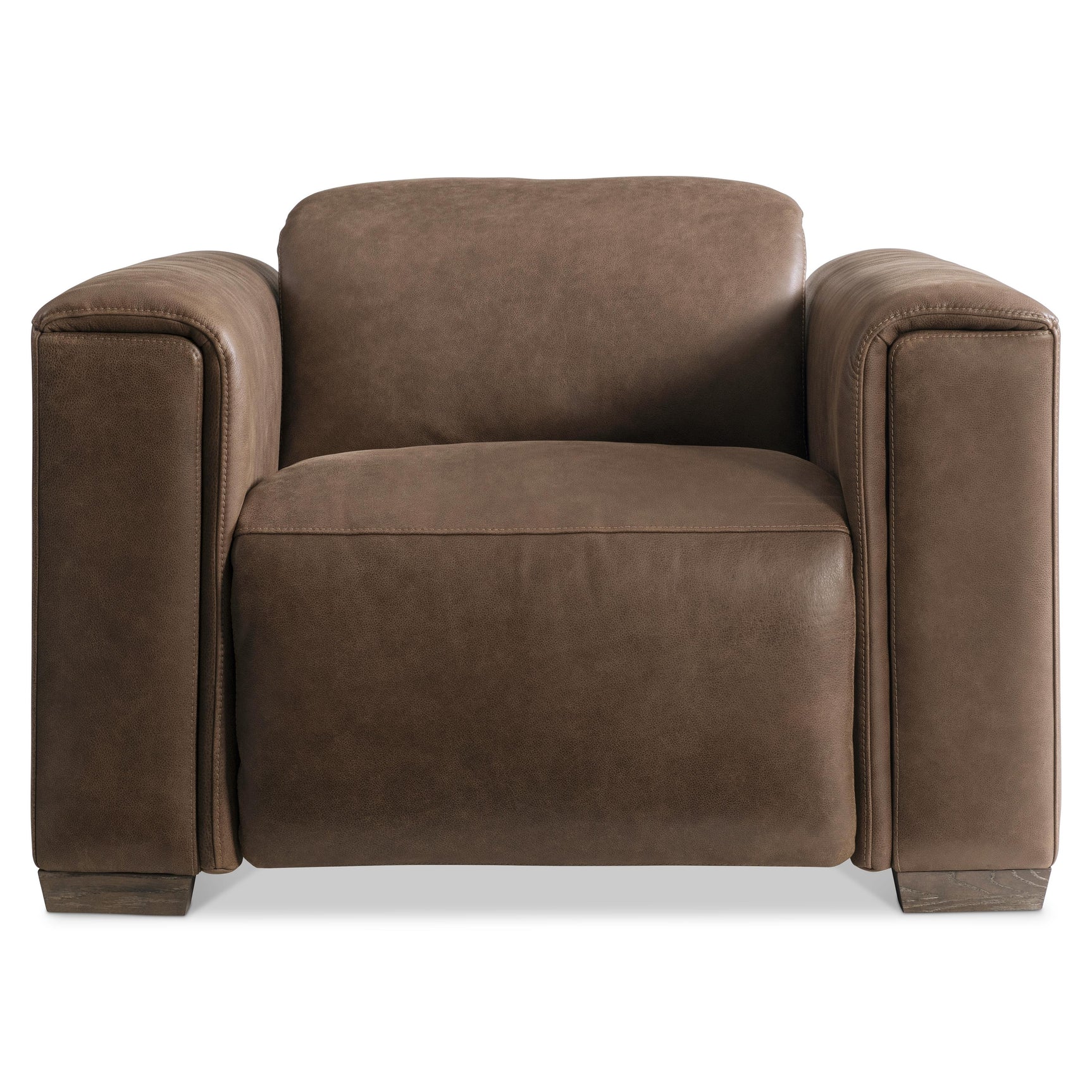 Billings Brown Leather Power Motion Chair - Ornate Home