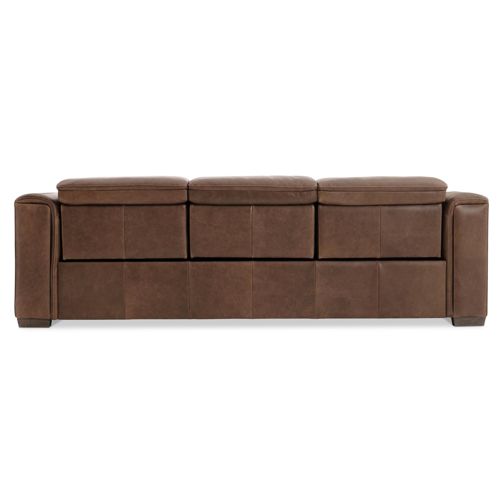 Billings Brown Leather Power Motion Sofa - Ornate Home