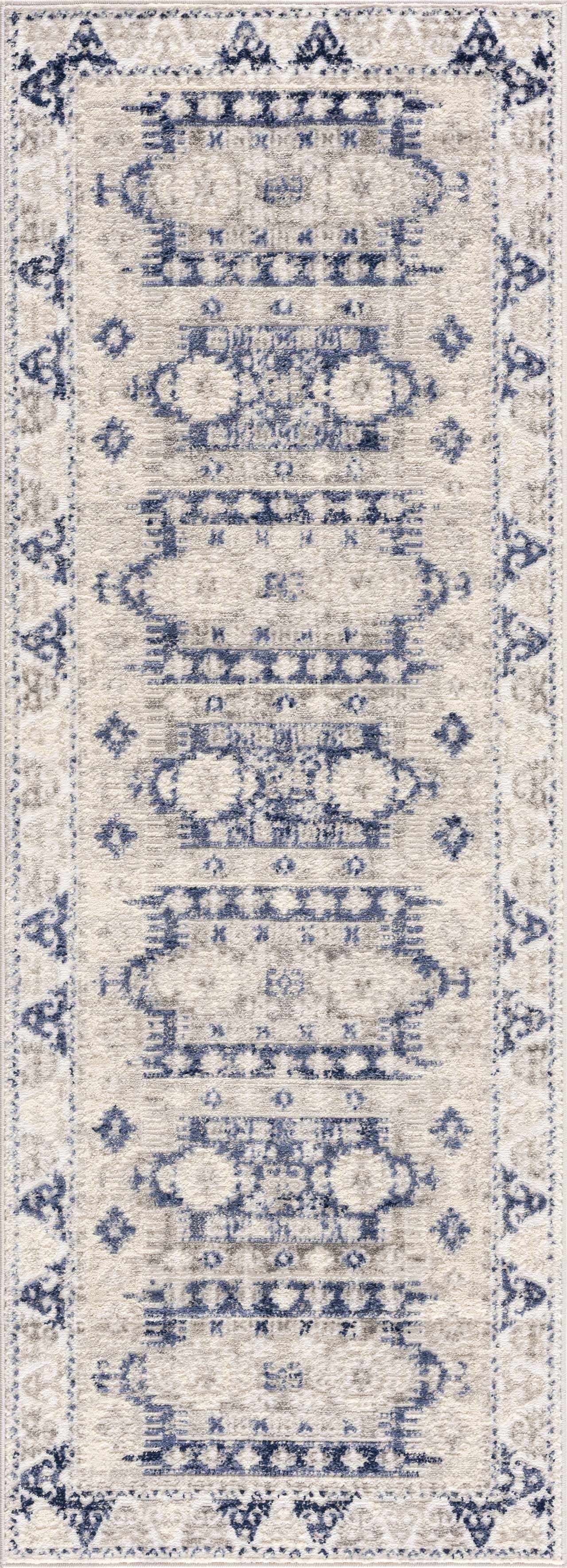 Bindi Navy Area Rug - Ornate Home