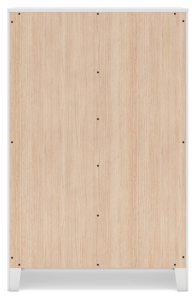 Binterglen White Chest of Drawers - Ornate Home