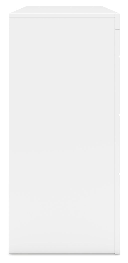 Binterglen White Queen Panel Bedroom Set with Dresser and Nightstand (Online Special Price) - Ornate Home