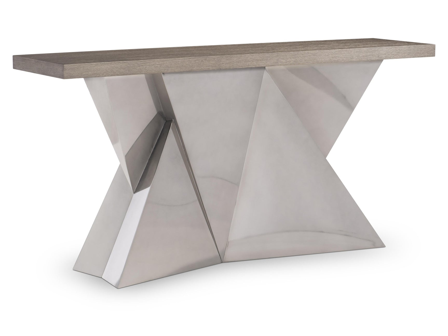 Binti Light Bronze/Kona Console Table - Ornate Home