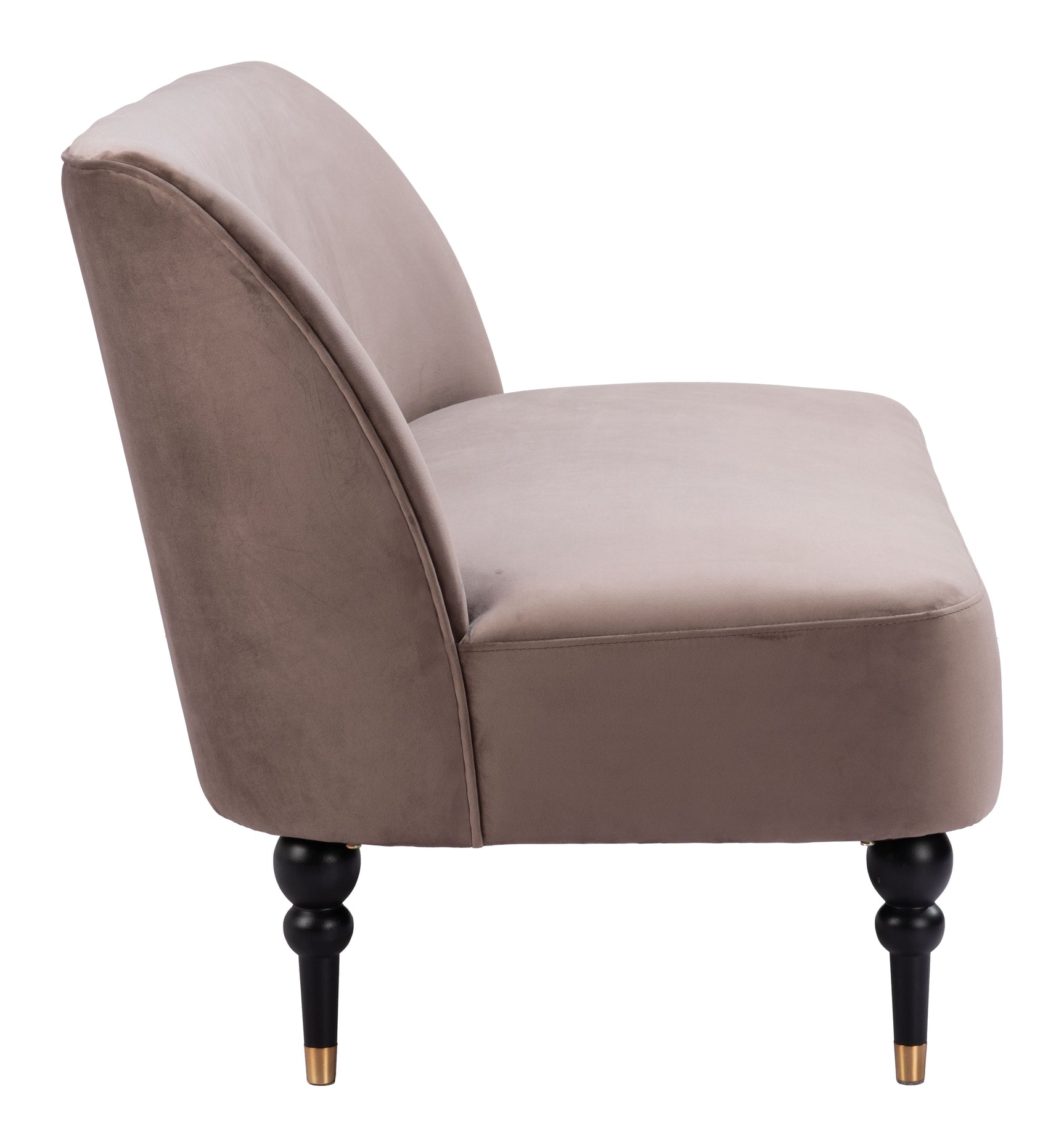 Bintulu Taupe Loveseat - Ornate Home