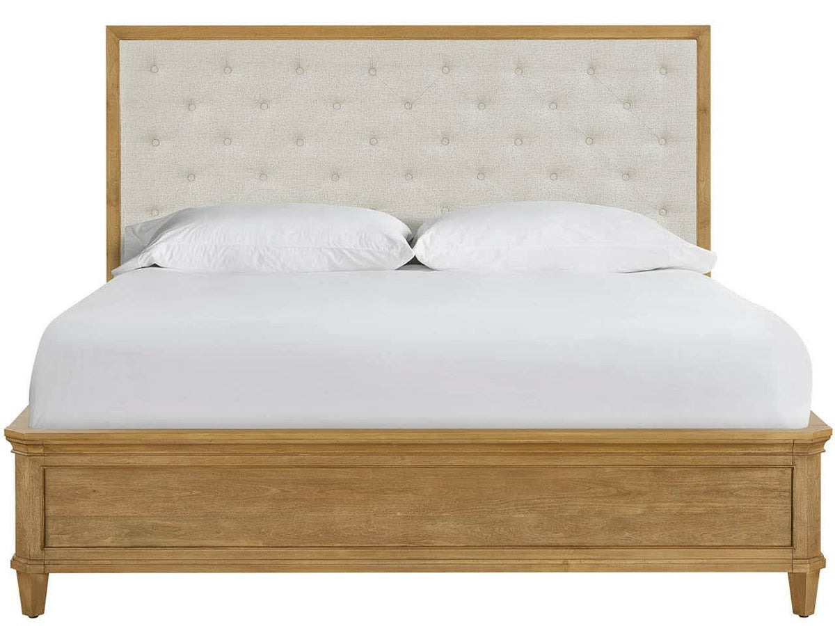 Birchaven Bilma Natural/Brindle King- Panel Upholstered Bed - Ornate Home
