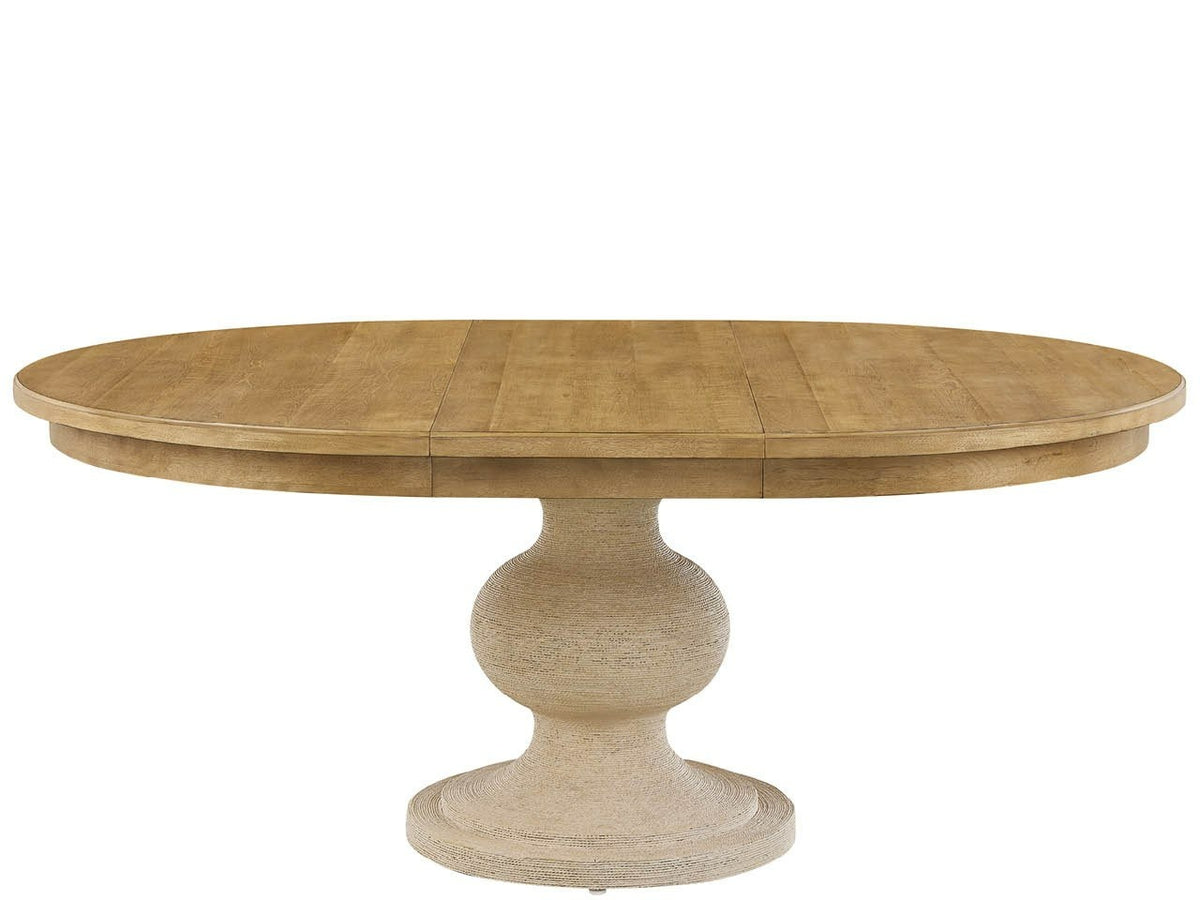 Birchaven Brindle/Abaca Wrapped Dining Table - Ornate Home