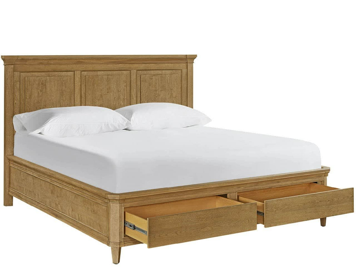 Birchaven Brindle-King- Panel Storage Bed - Ornate Home