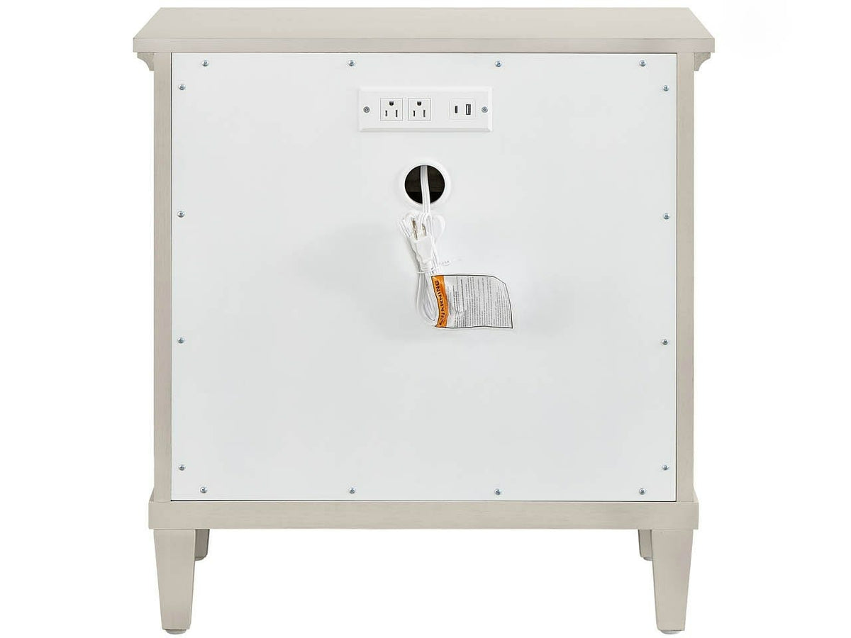 Birchaven Willow 3 Drawer Nightstand - Ornate Home