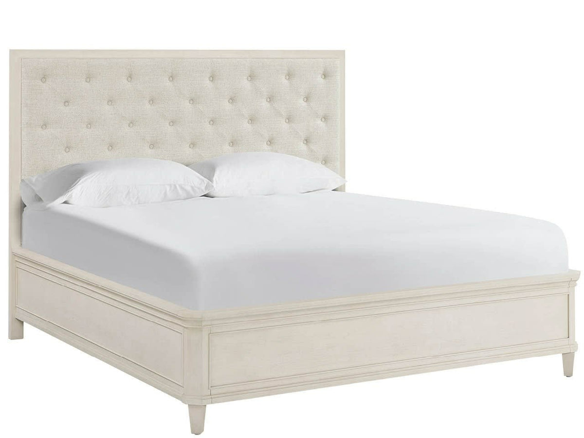 Birchaven Willow/Bilma Natural Queen Panel Upholstered Bed - Ornate Home