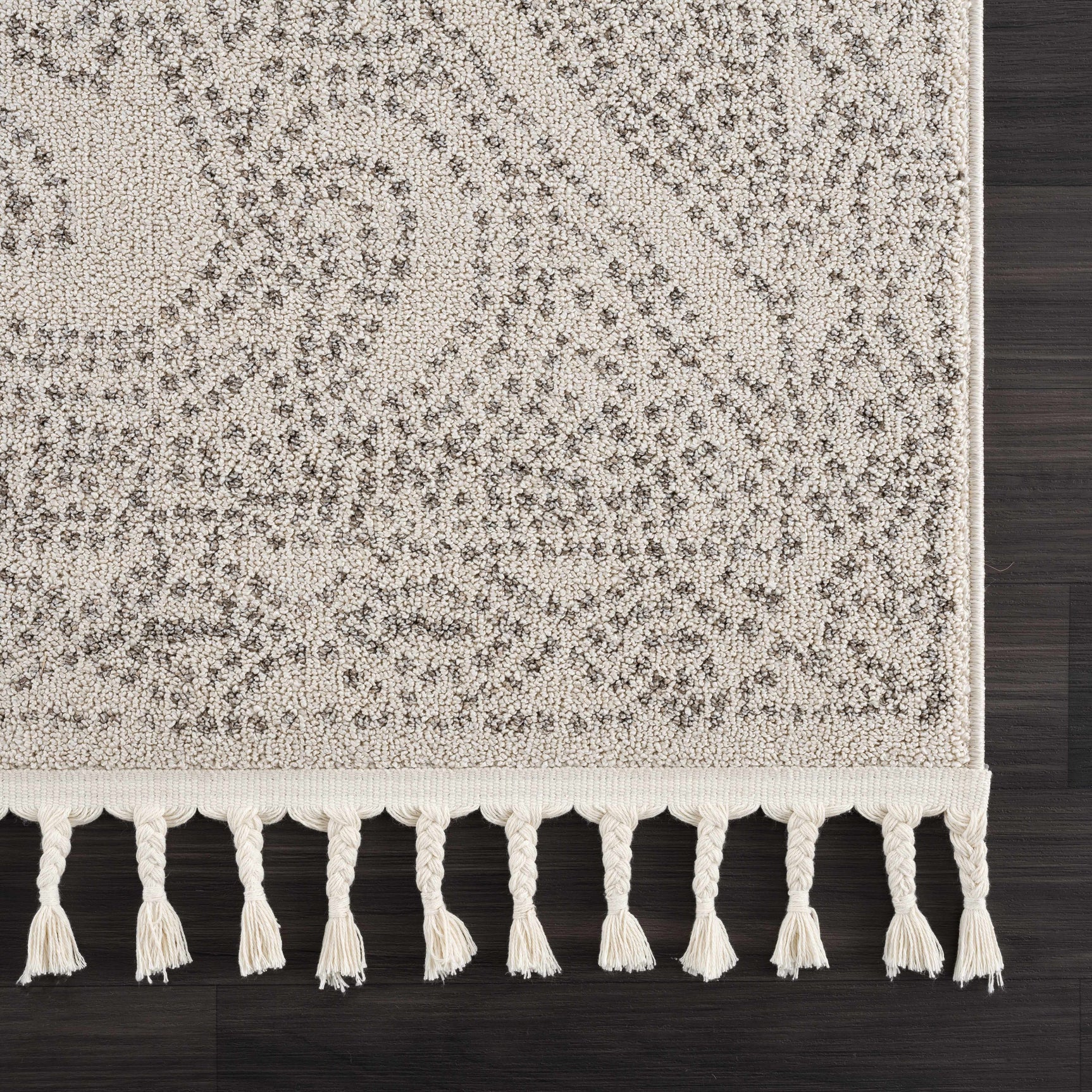 Birdwood Cream & Brown Area Rug - Ornate Home