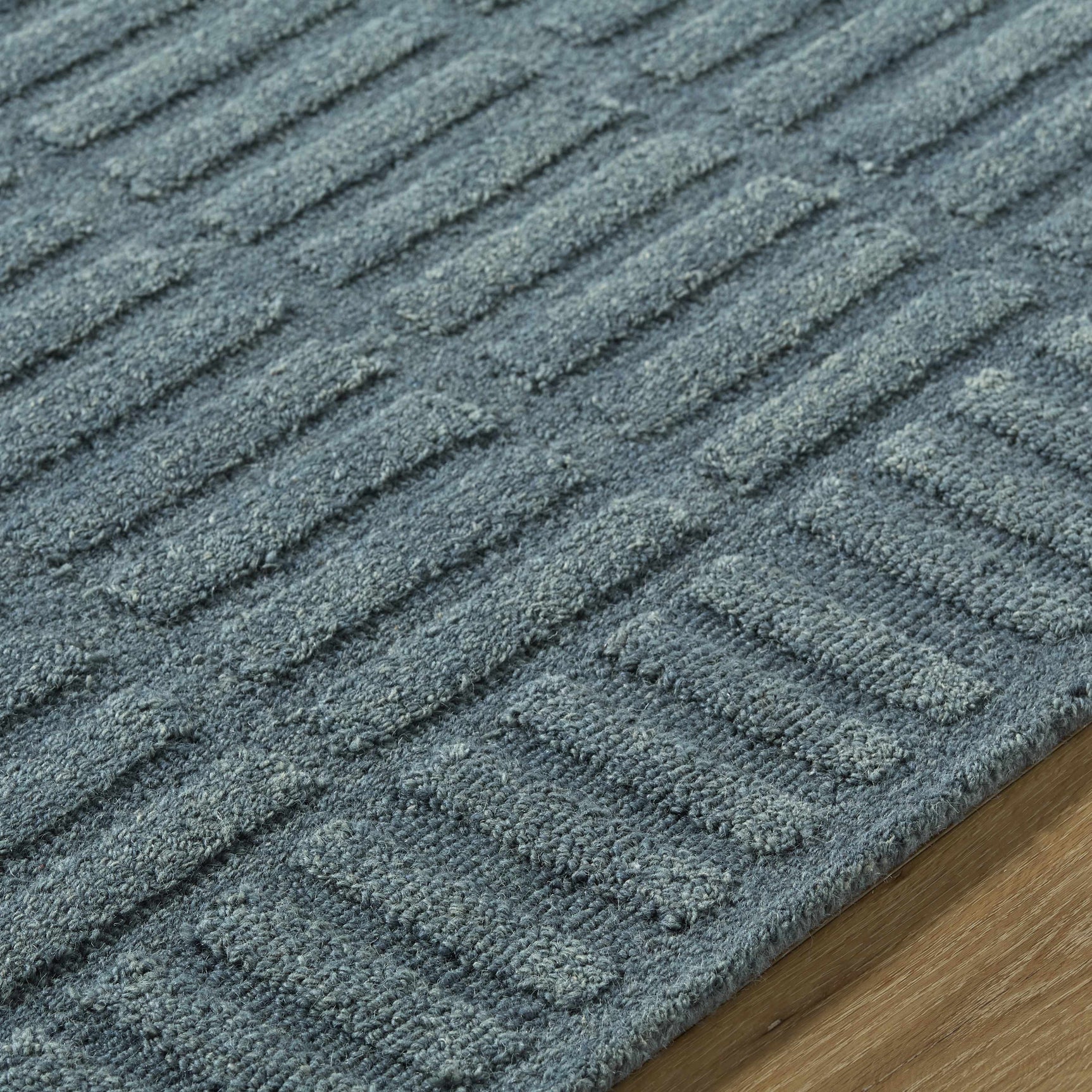 Birger Slate Blue Area Rug - Ornate Home