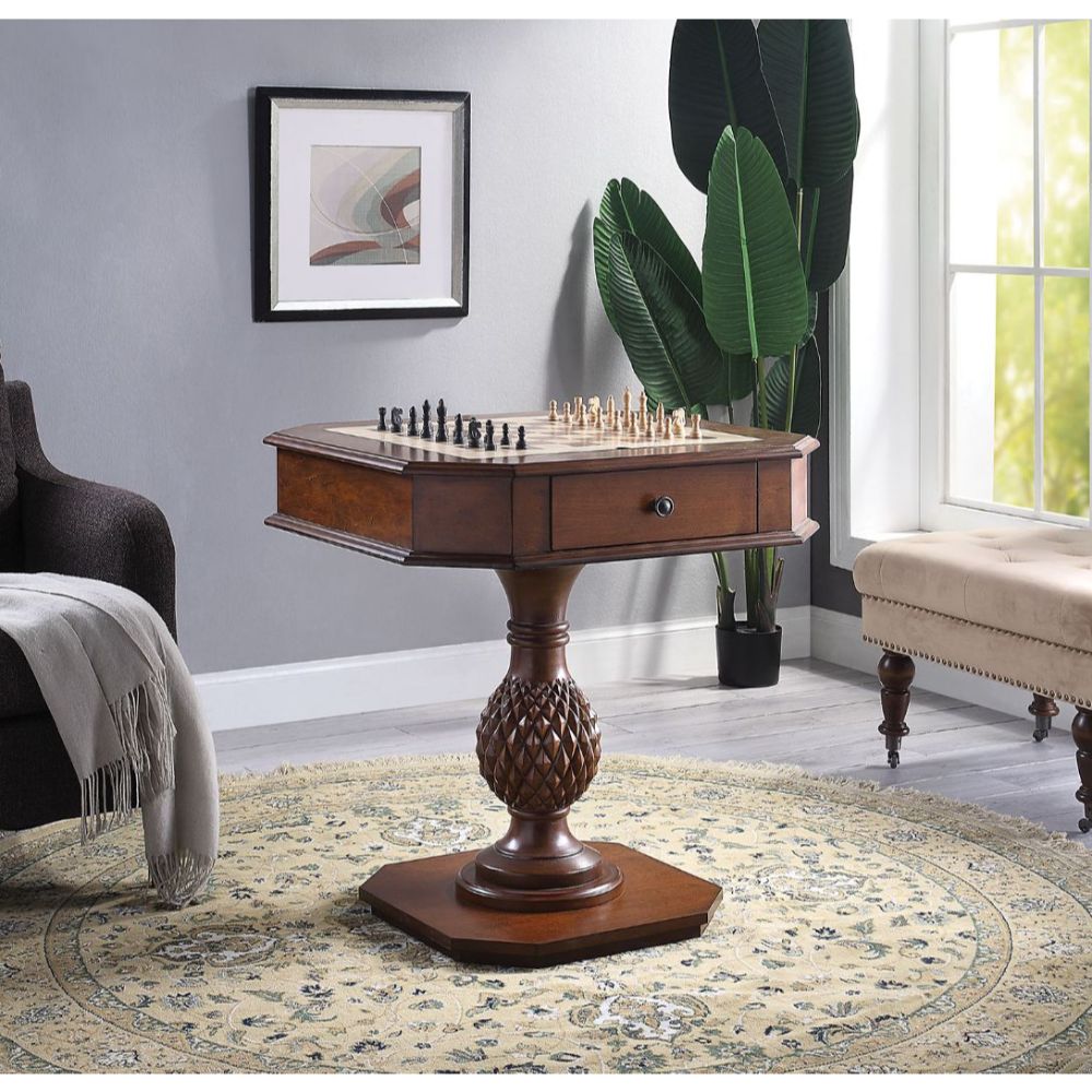 Bishop II Cherry Game Table - Ornate Home