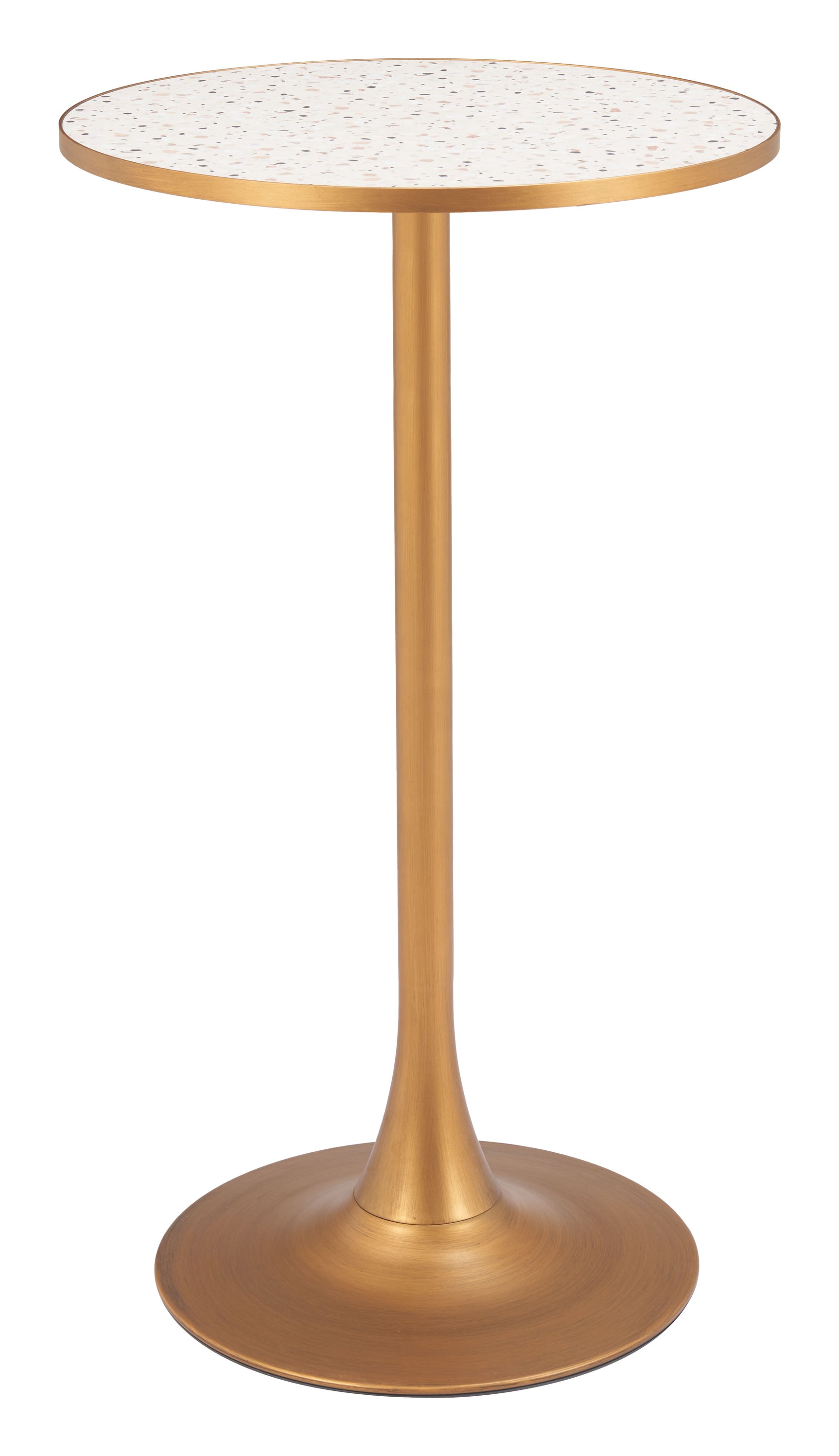 Bite Beige & Gold Bar Table - Ornate Home