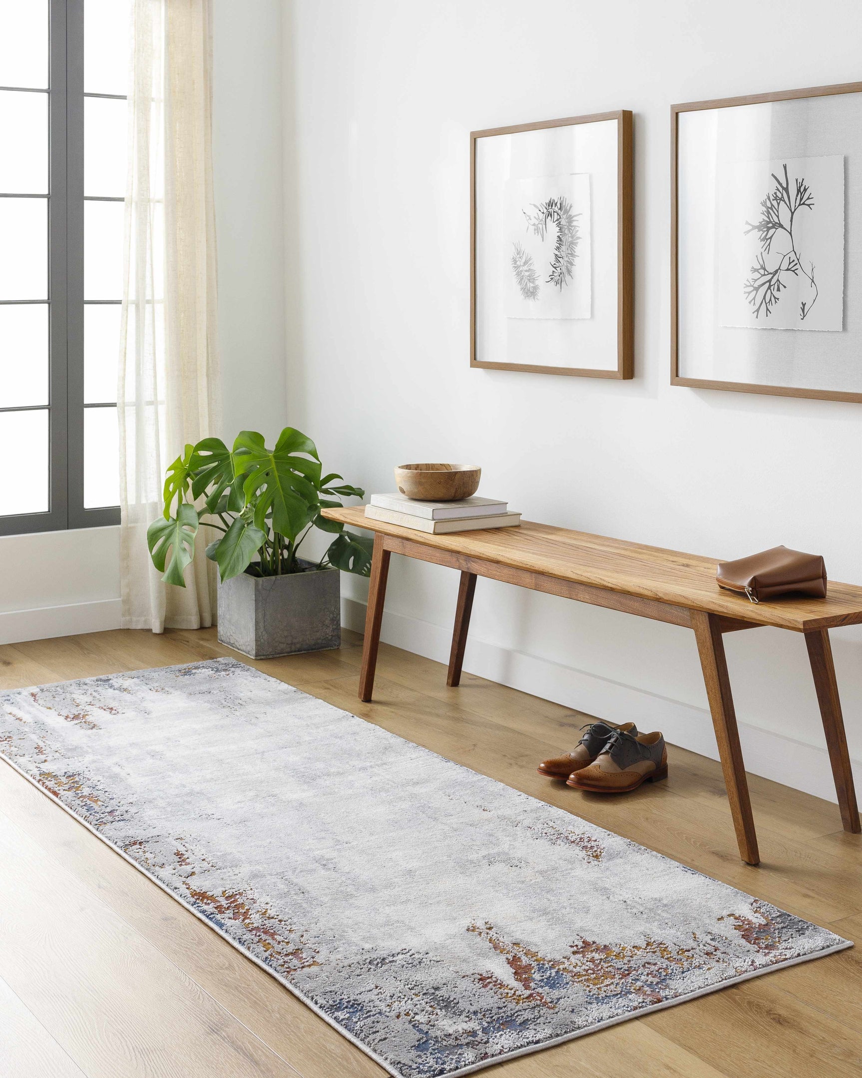 Bitton Faux Silk Rug - Clearance - Ornate Home