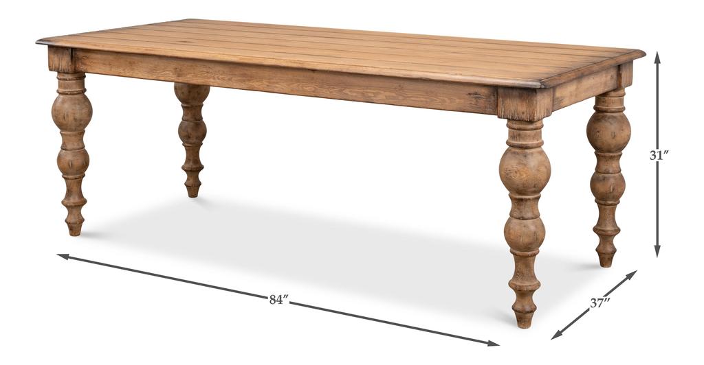 Bixby Brown Dining Table - Ornate Home
