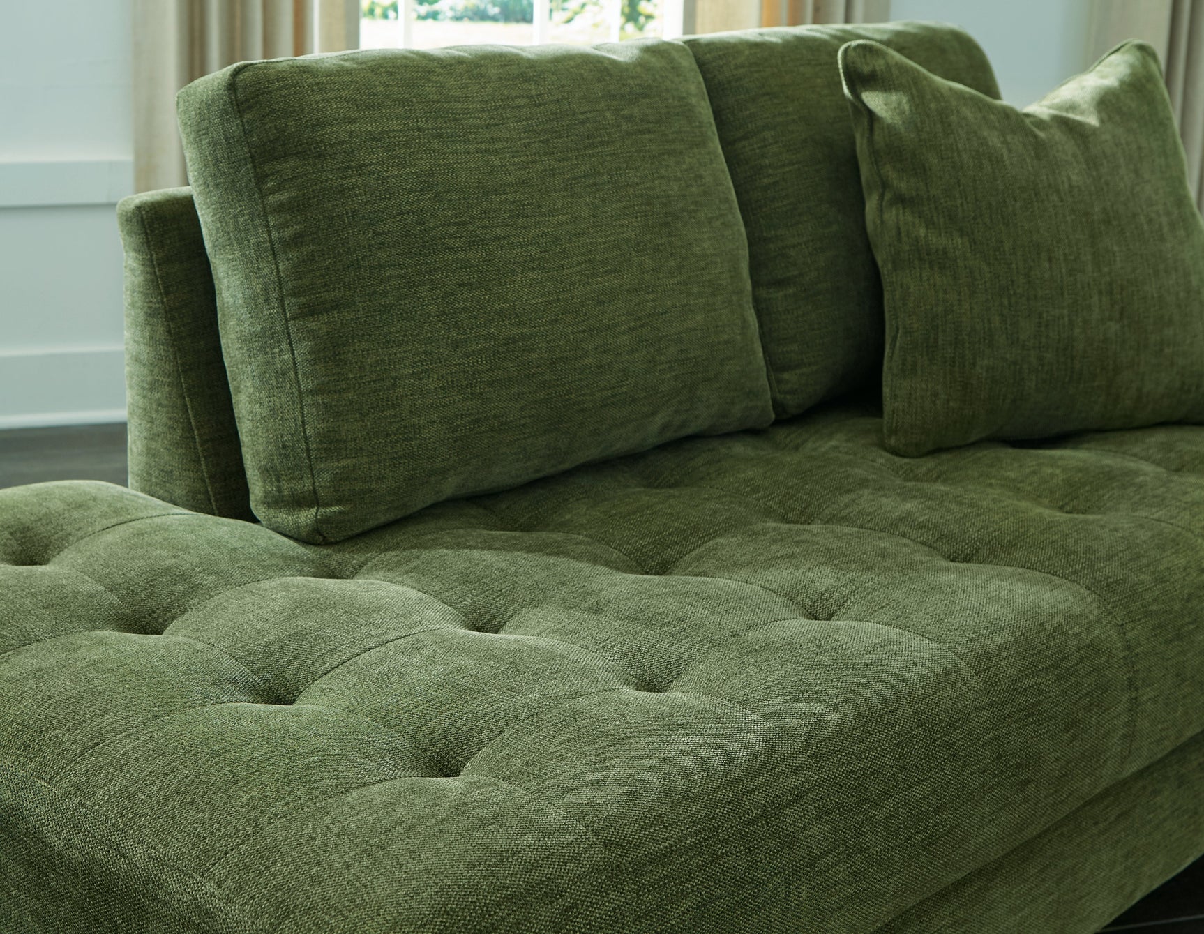 Bixler Olive Corner Chaise (Online Special Price) - Ornate Home