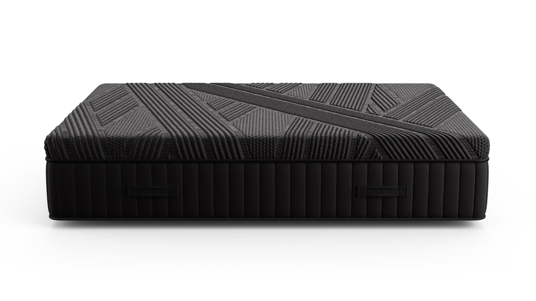 Black Diamond Summit Hybrid 15" Medium Black King Mattress - Ornate Home