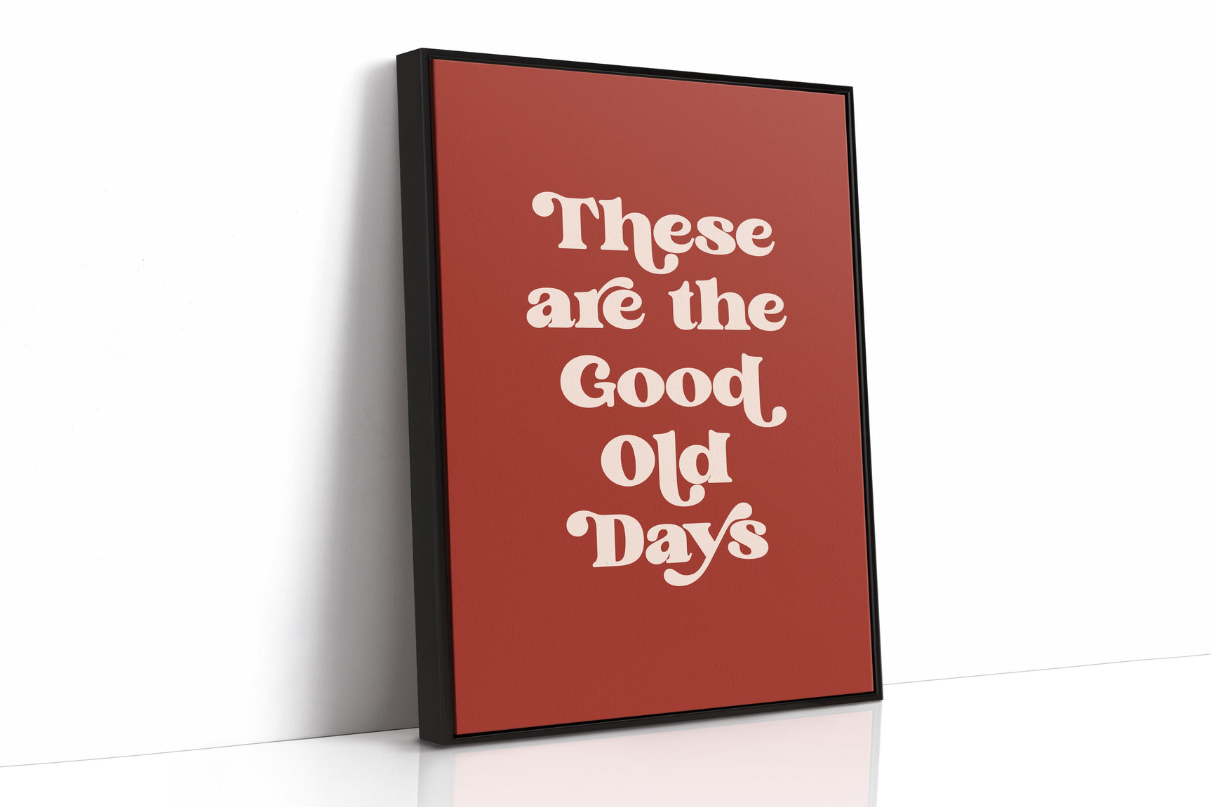 Vintage Vibes - Retro Typography Art Print