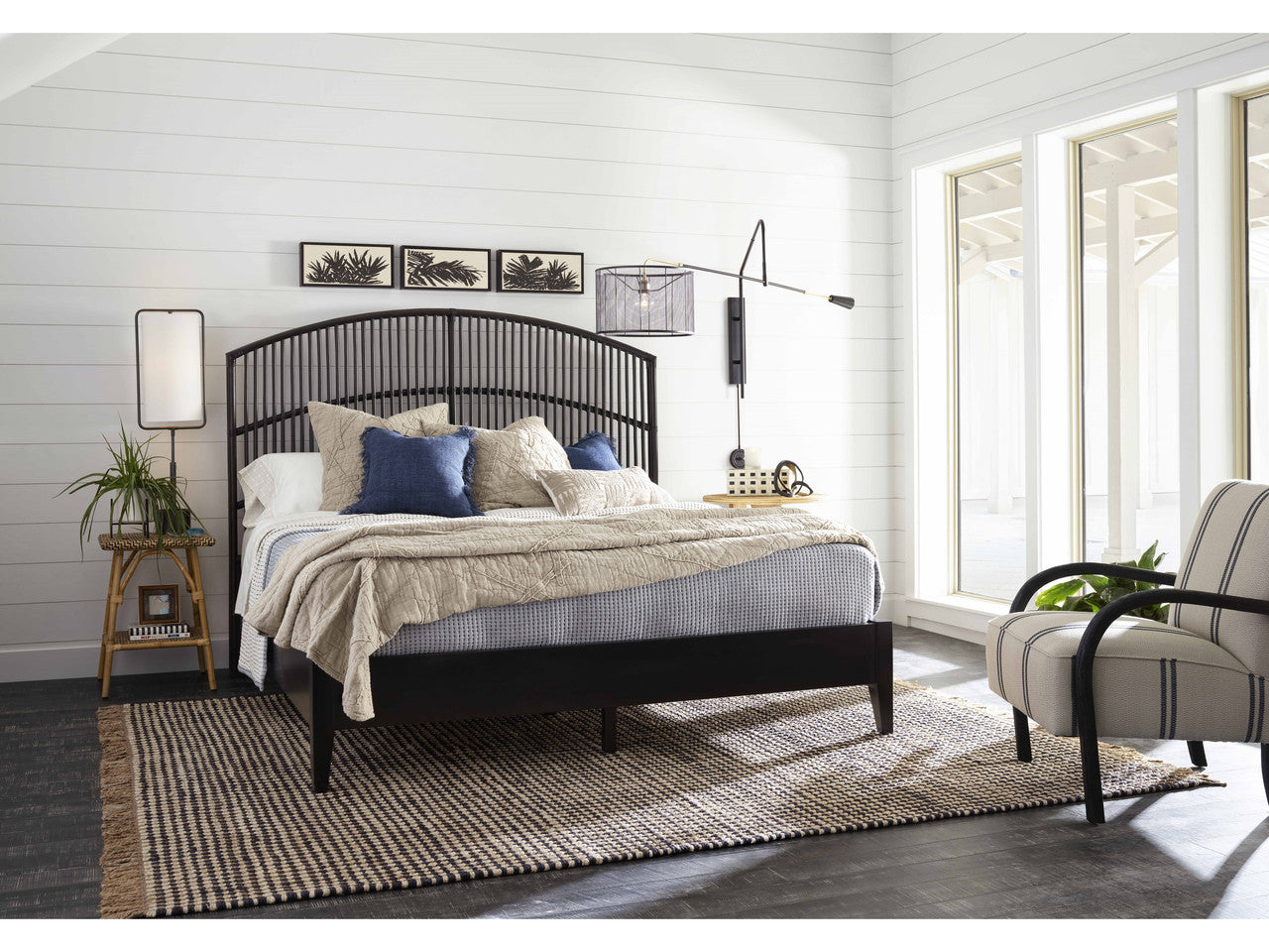 Blackadore Caye Mussel Queen Bed Complete - Ornate Home
