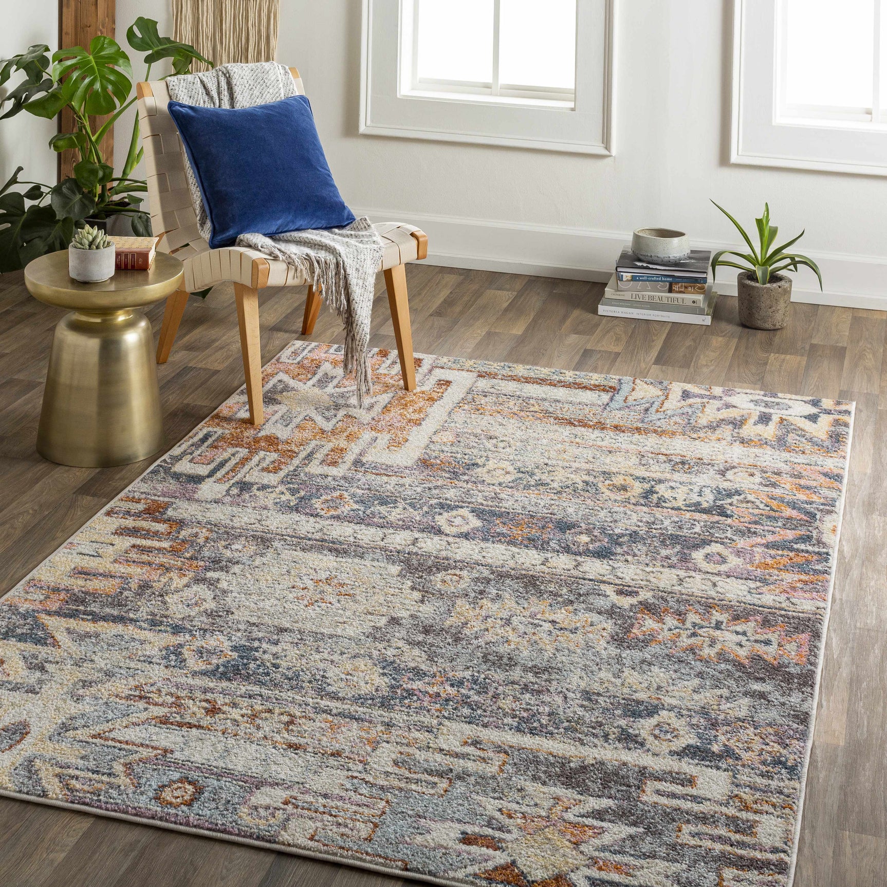 Blackmoor Aztec Area Rug - Ornate Home
