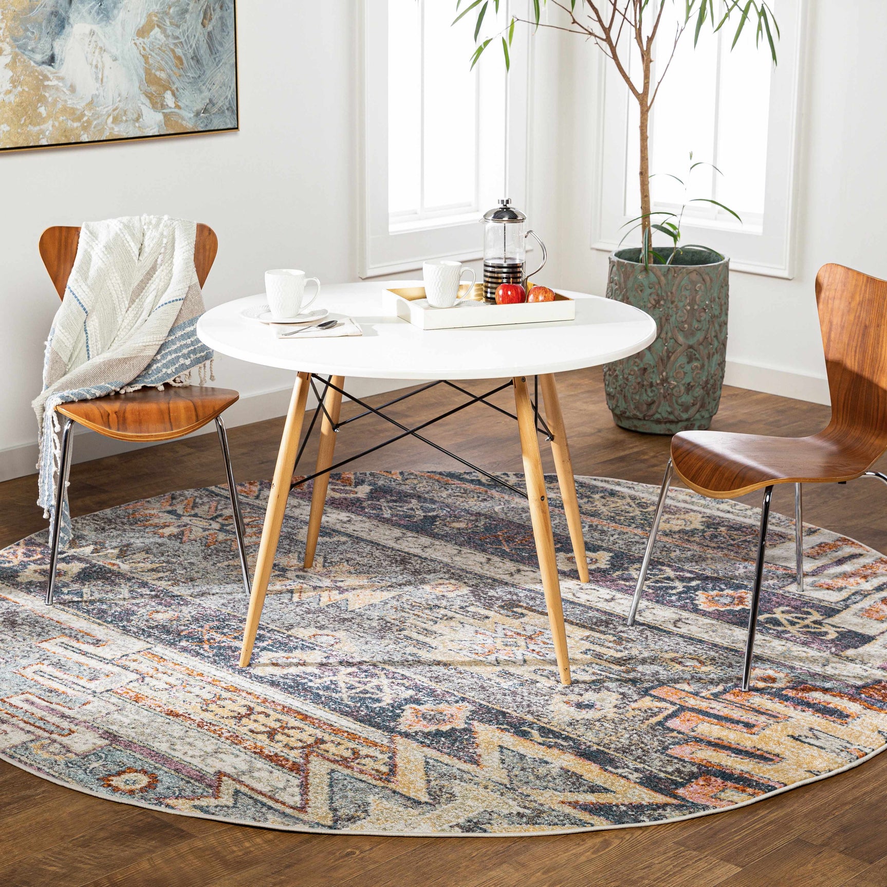 Blackmoor Aztec Area Rug - Ornate Home