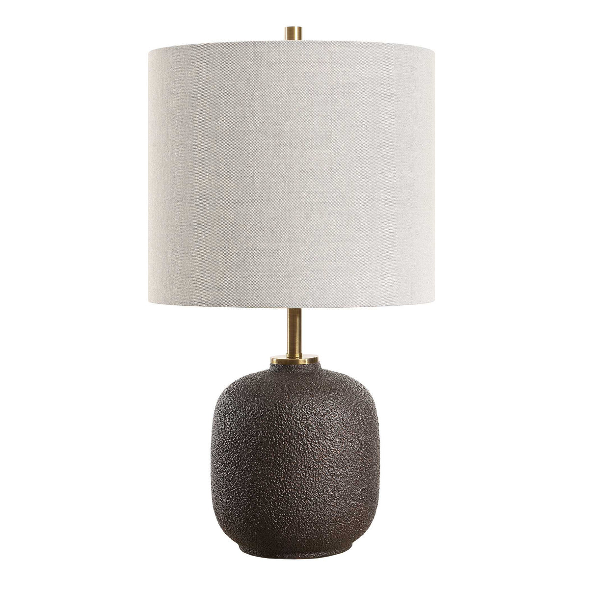 Blacktop Black Textured Buffet Lamp - Ornate Home