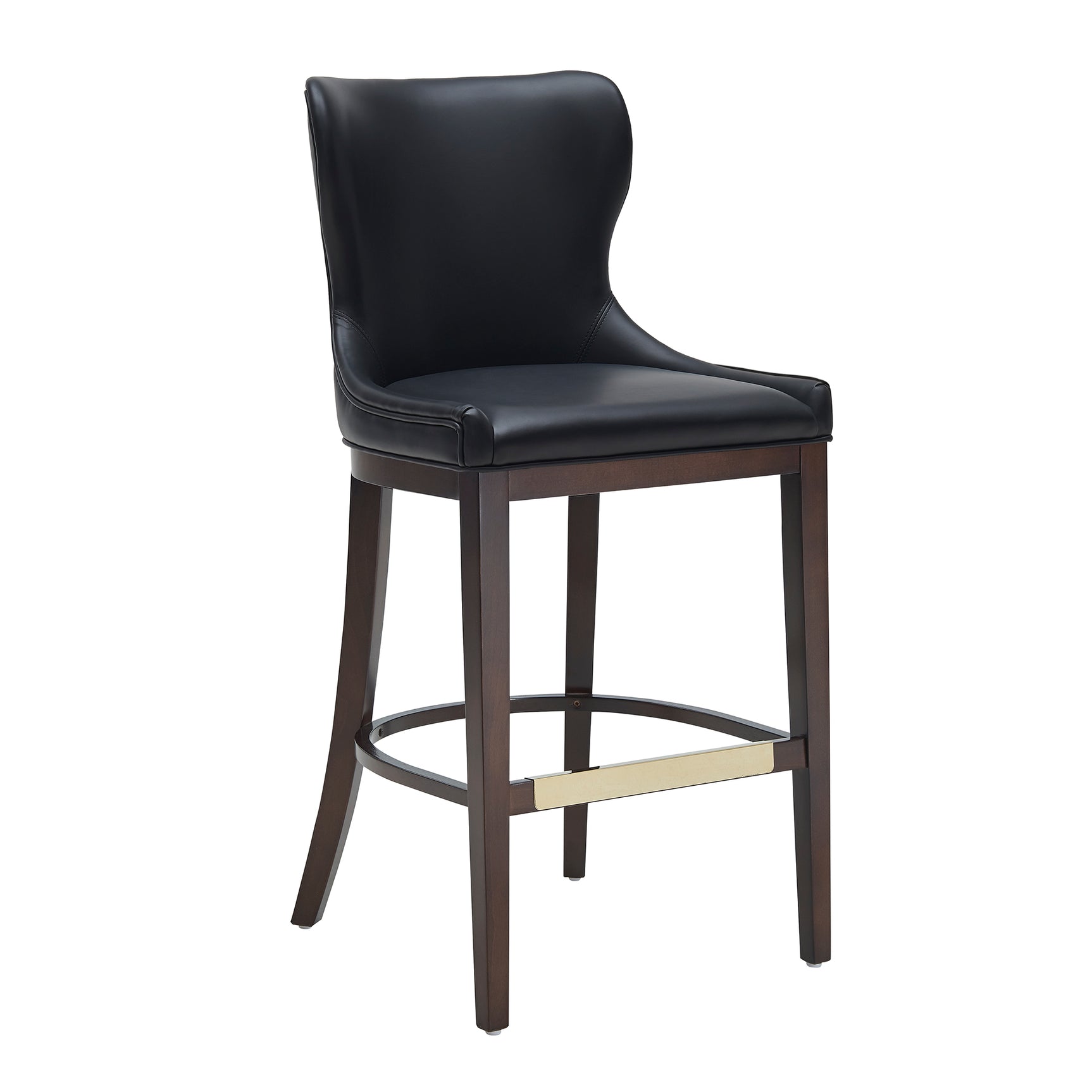Blair Barstool in Black (set of 3) - Ornate Home