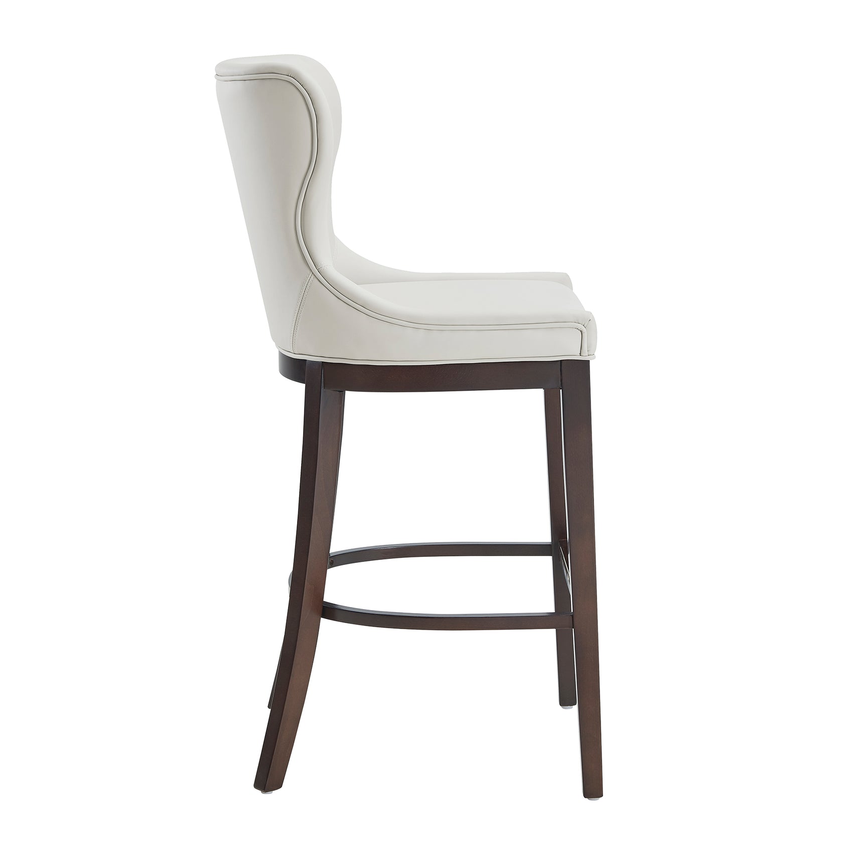 Blair Barstool in White (set of 3) - Ornate Home