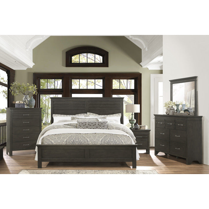 Blaire Farm Charcoal Gray Full Bed - Ornate Home