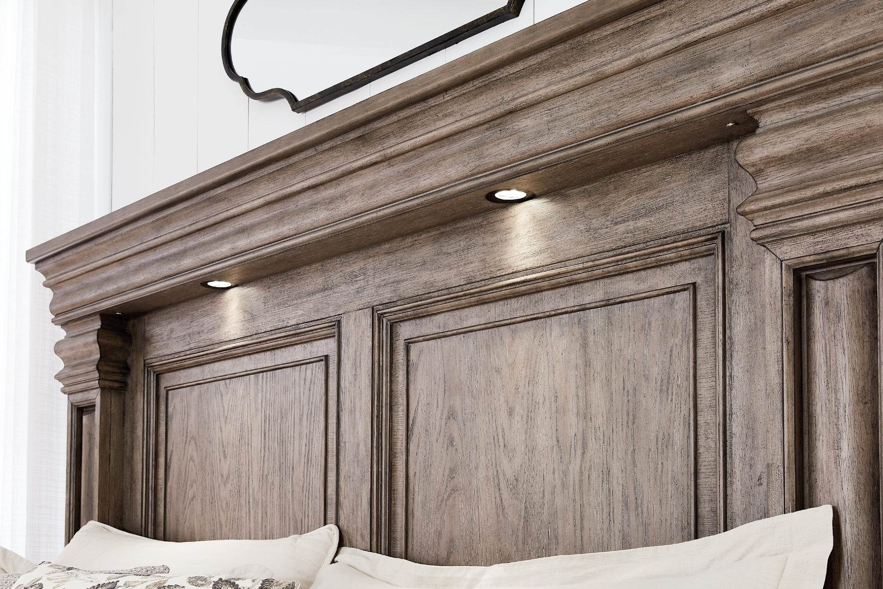 Blairhurst Light Grayish Brown California King Panel Bed - Ornate Home