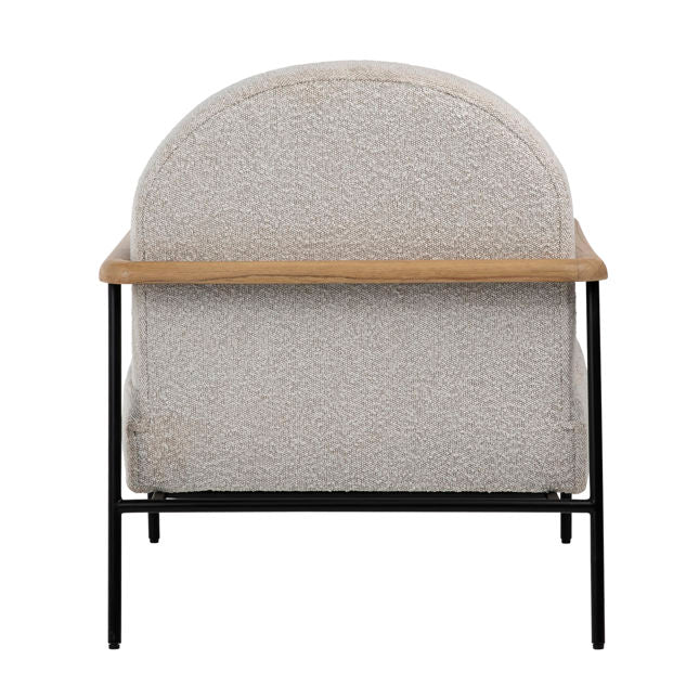 Blake Beige Occasional Chair - Ornate Home