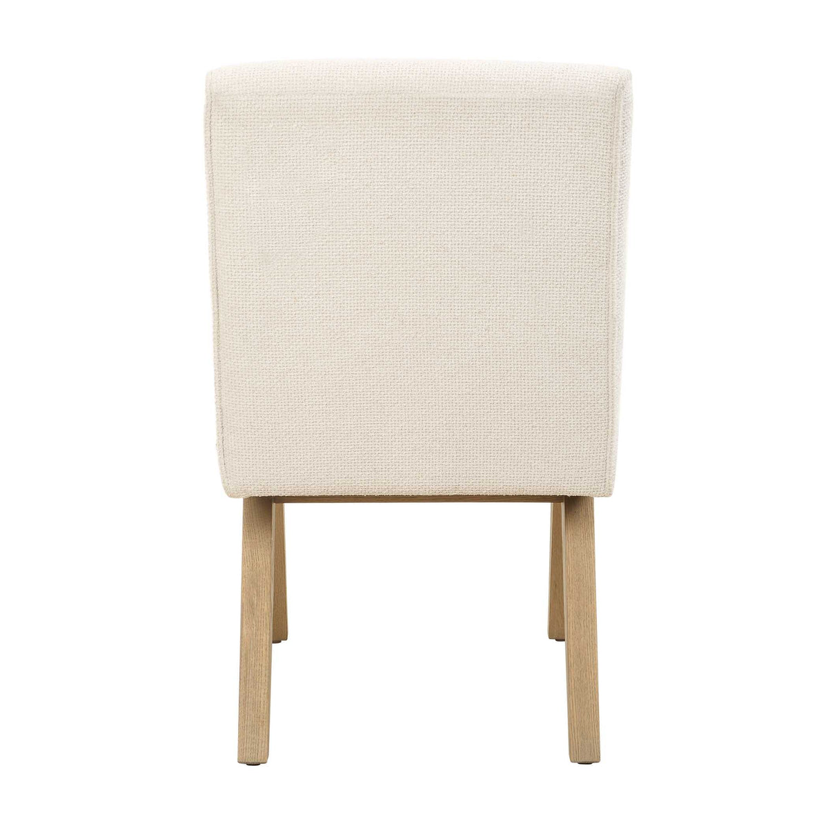 Blakely White Armless Dining Chair - Ornate Home