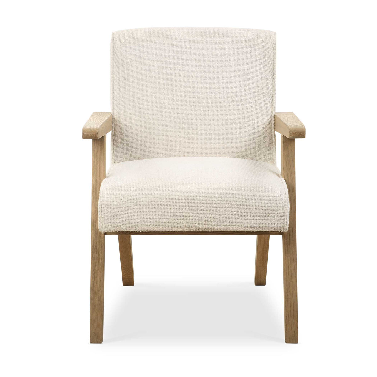Blakely White Dining Arm Chair - Ornate Home