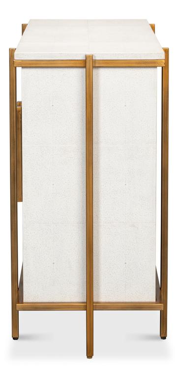 Blakely White Door Chest - Ornate Home