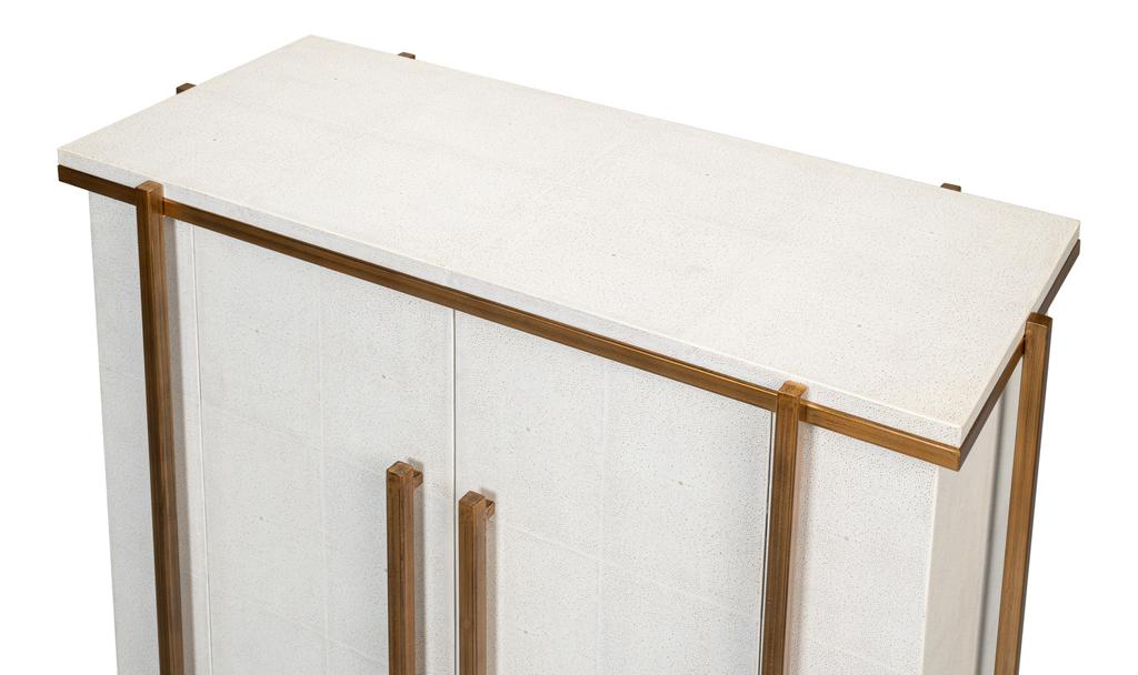 Blakely White Door Chest - Ornate Home