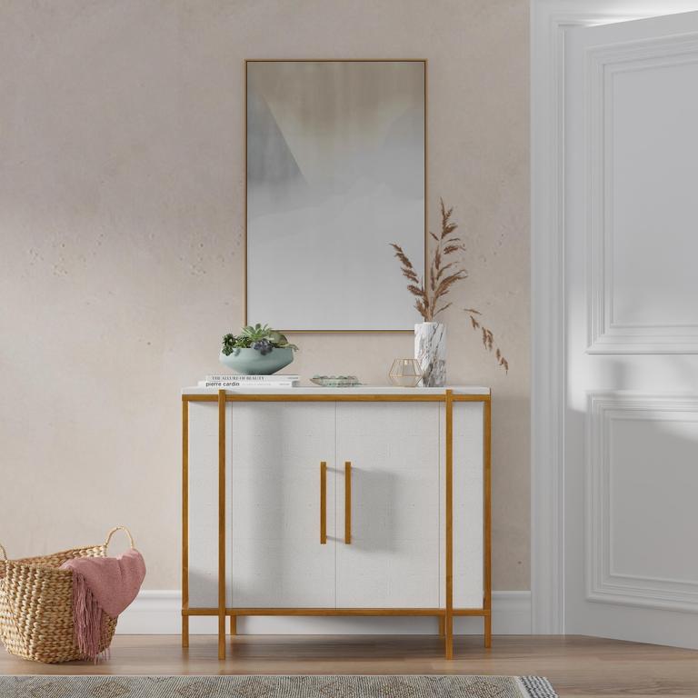 Blakely White Door Chest - Ornate Home