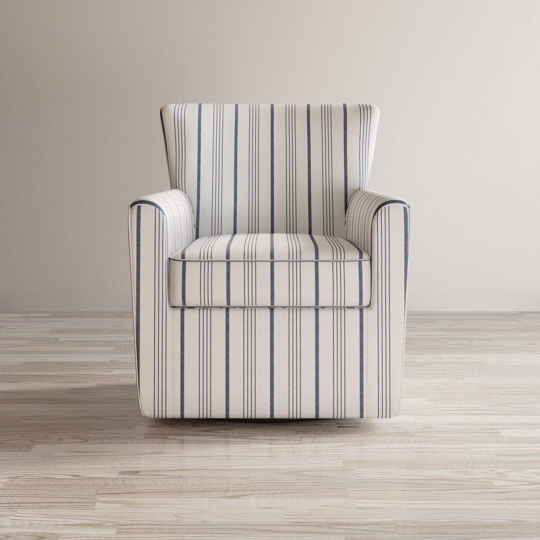 Blakley Blue Blakely Swivel Accent Chair - Ornate Home