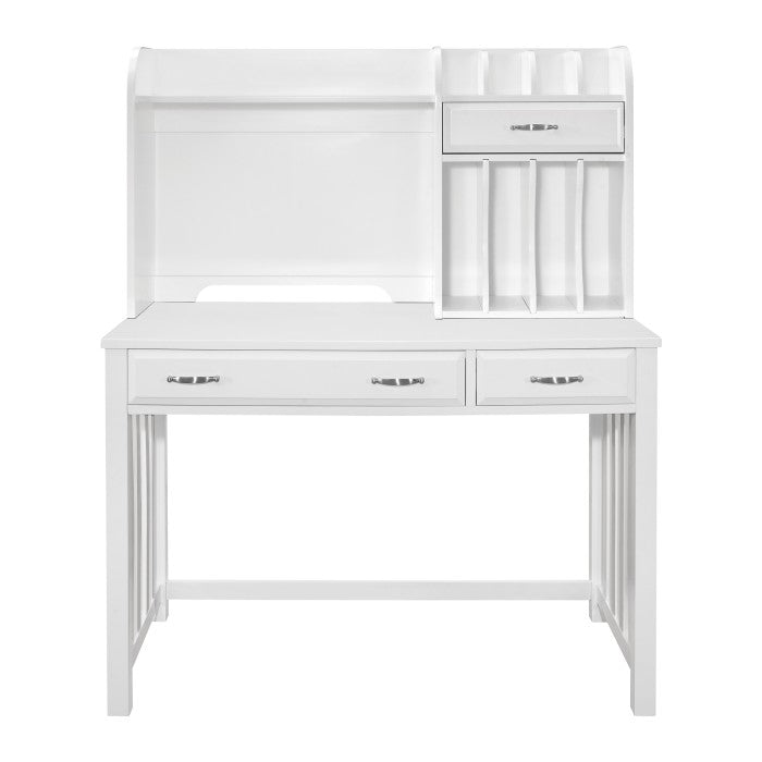 Blanche White Desk - Ornate Home
