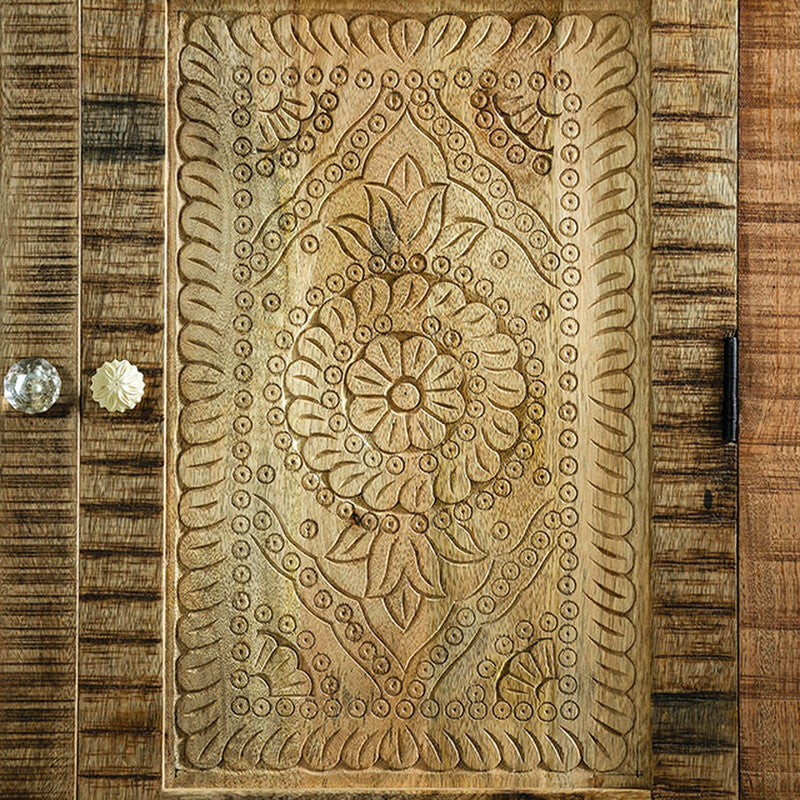 Blanchefleur Weathered Light Natural Tone Chest - Ornate Home