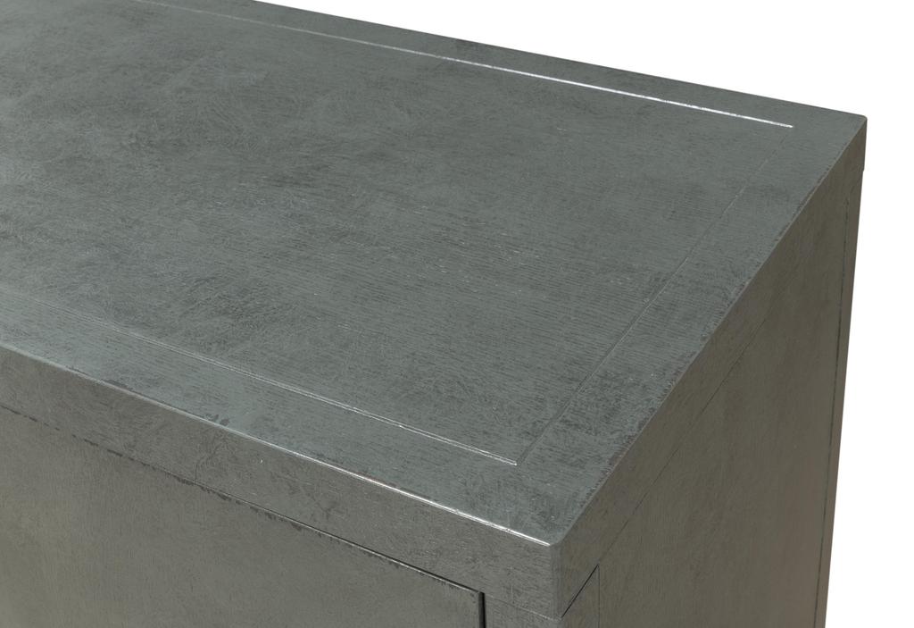 Blanco Grey 4 Door Buffet - Ornate Home