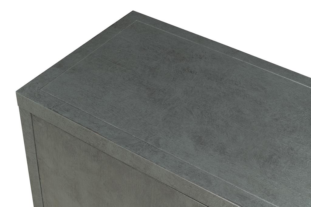 Blanco Grey 4 Door Buffet - Ornate Home