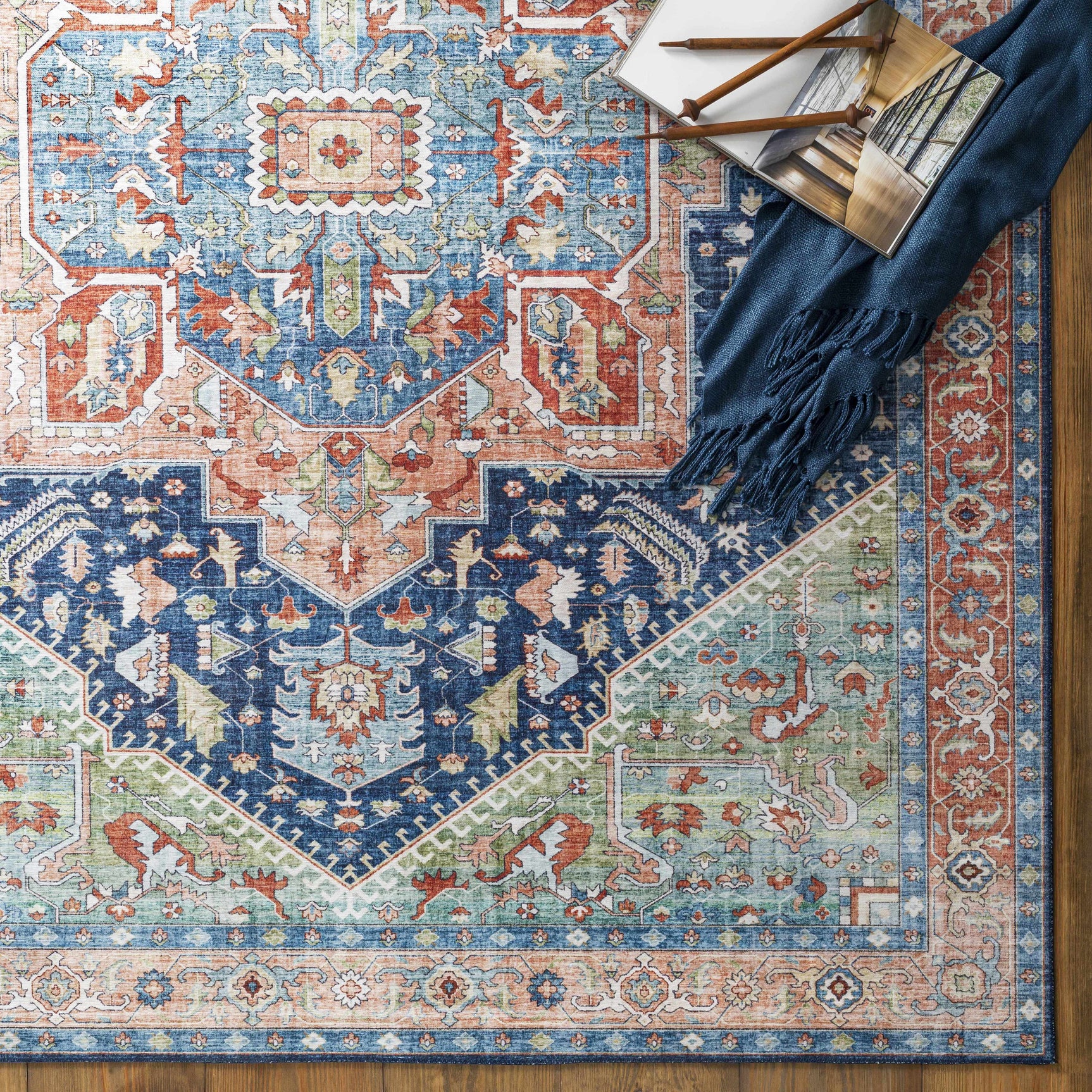 Blaze Area Rug - Ornate Home