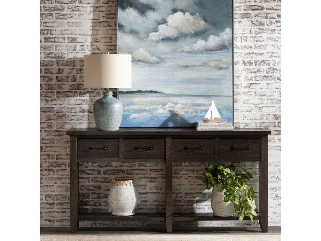 Blaze Blue Earthenware Table Lamp - Ornate Home