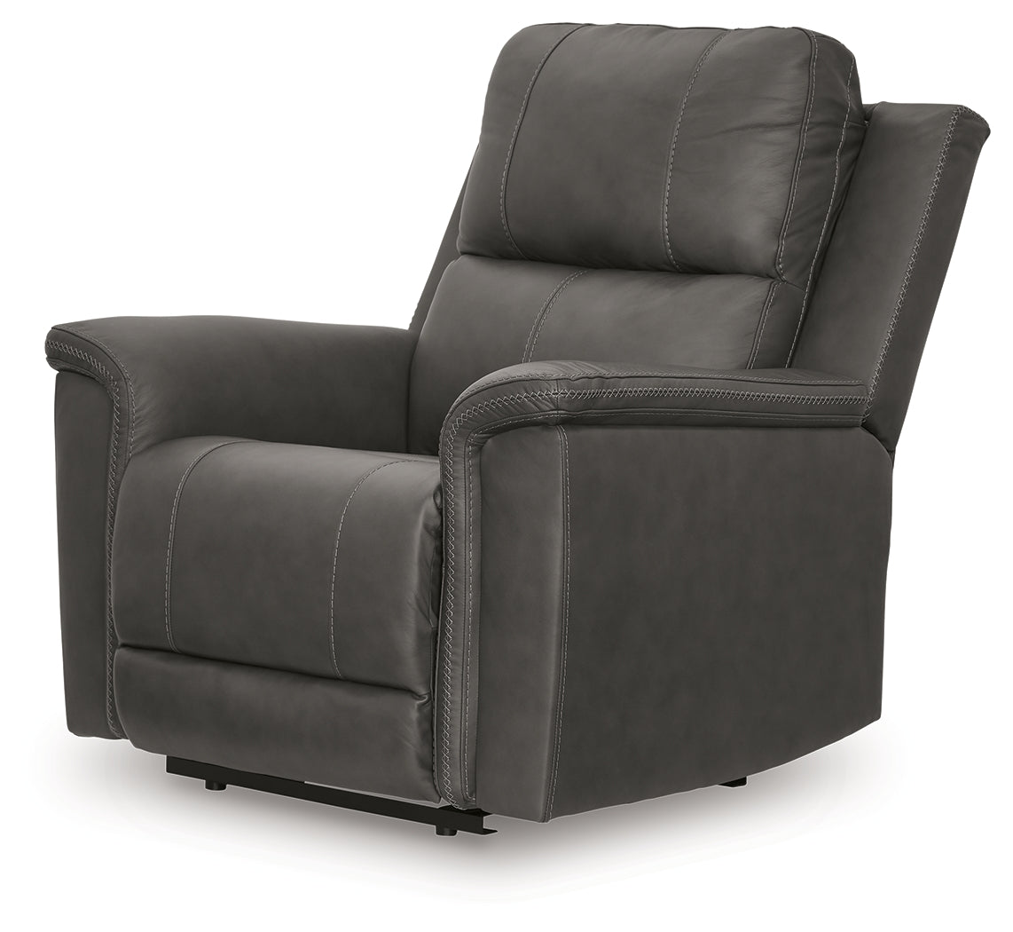 Bleckley Anchor PWR Recliner/ADJ Headrest - Ornate Home