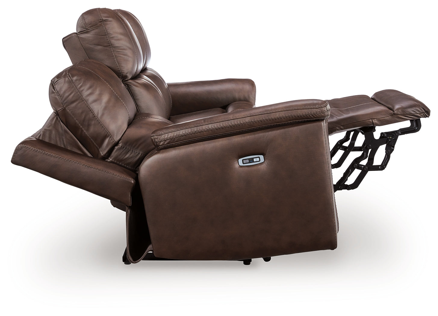 Bleckley Espresso PWR REC Sofa with ADJ Headrest - Ornate Home