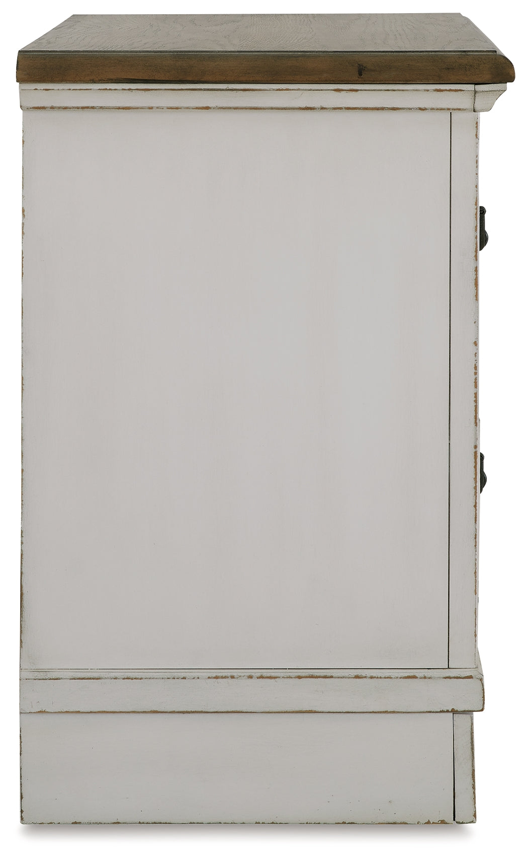 Blendon Two-tone Two Drawer Nightstand (Online Special Price) - Ornate Home