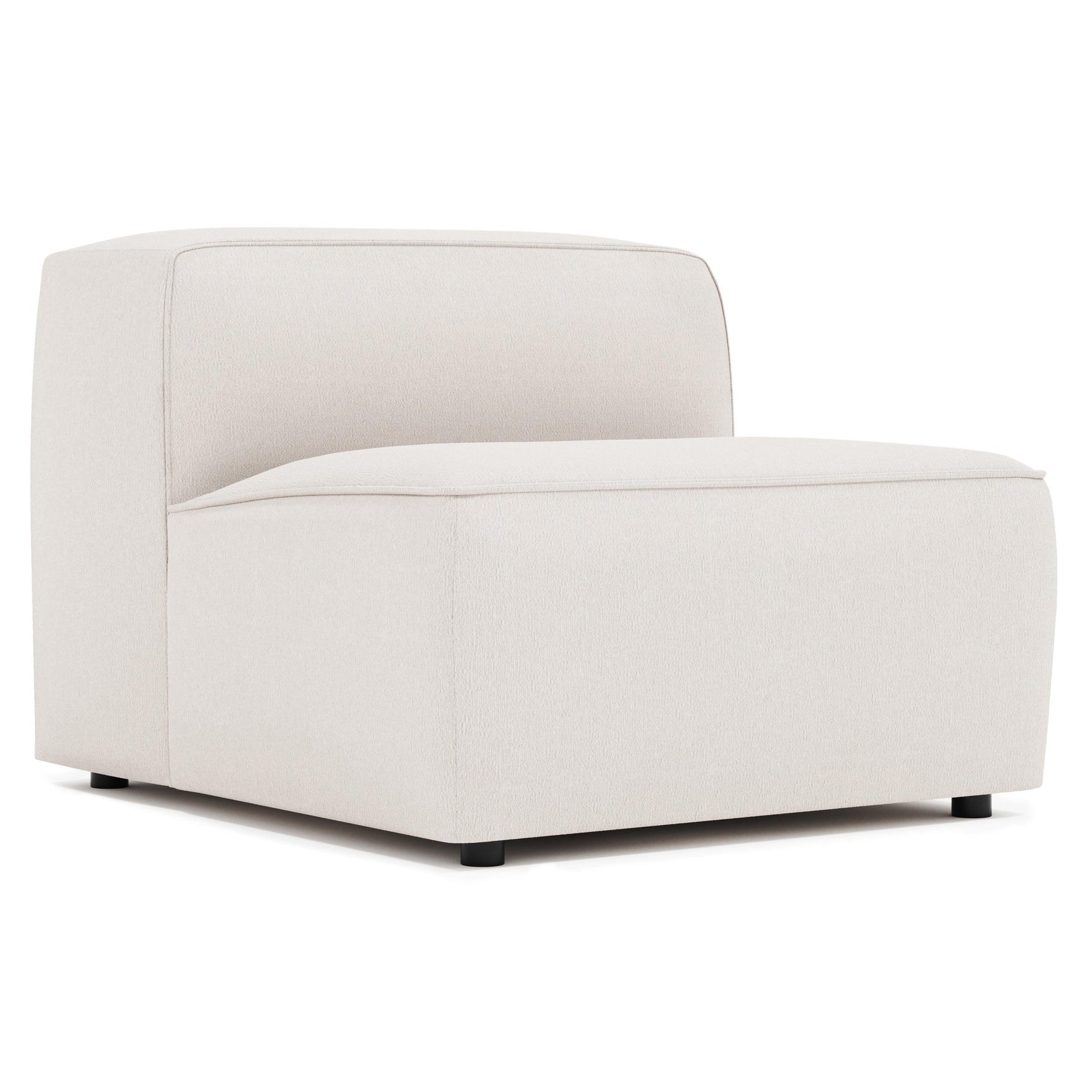 Bliss Ivory Armless Chair - Ornate Home