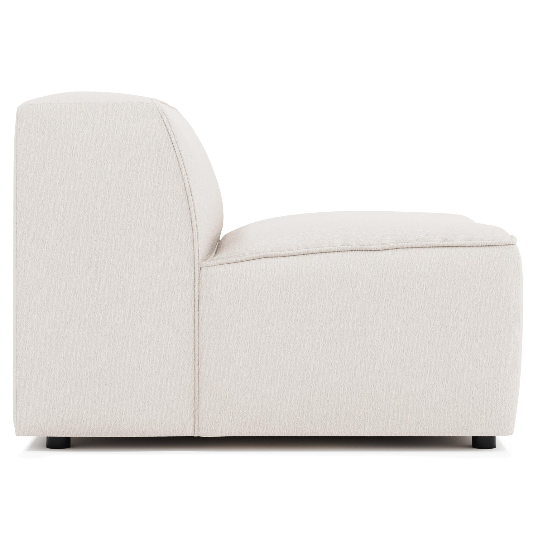 Bliss Ivory Armless Chair - Ornate Home