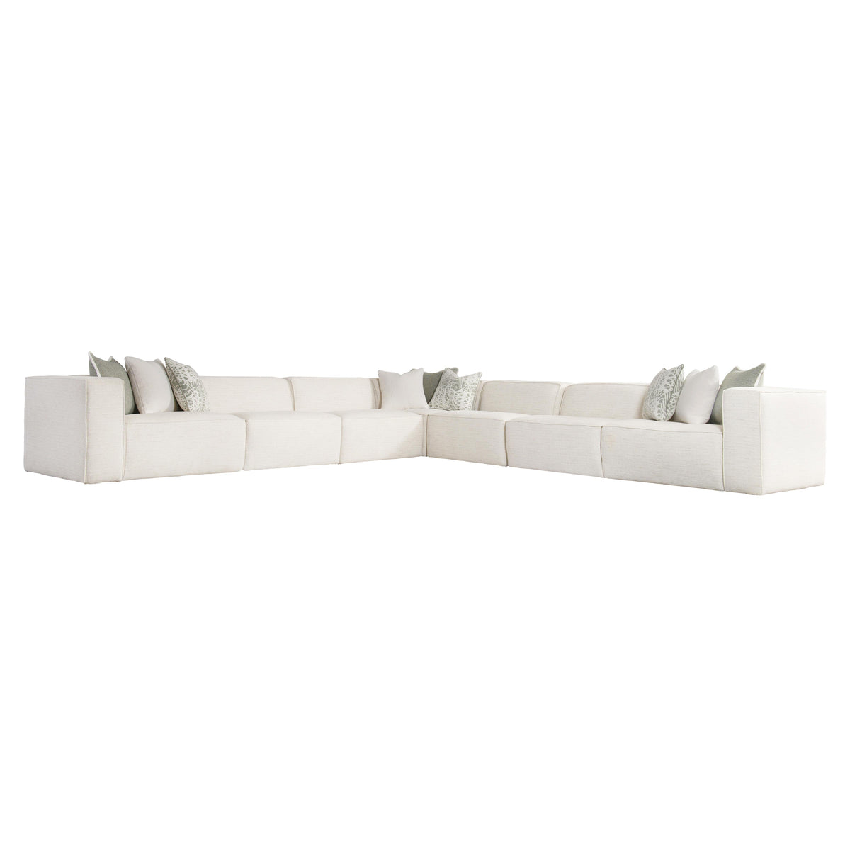 Bliss Ivory Sectional - Ornate Home